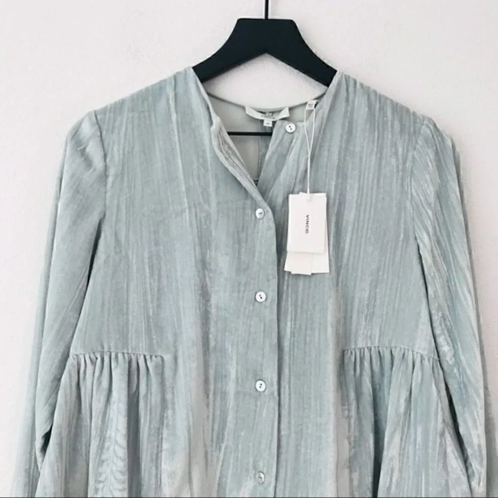 Vince ruched velour
